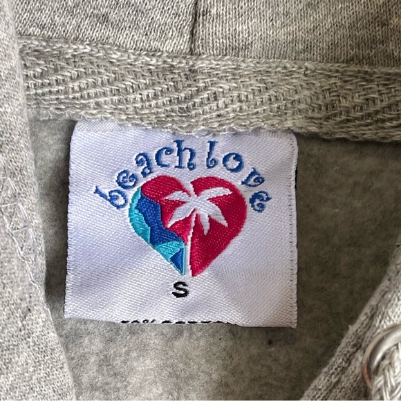 Beach Love Unisex Fort Myers Sweatshirt Size S Tourist Souvenir Groovy - Picture 7 of 8